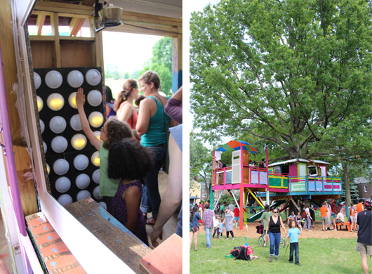 paperJAM - Touch (Off the Grid) - installation view at FIGMENT NYC 2012 