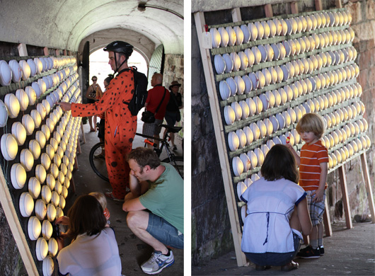 paperJAM - Touch (Off the Grid) - installation view at FIGMENT NYC 2012 