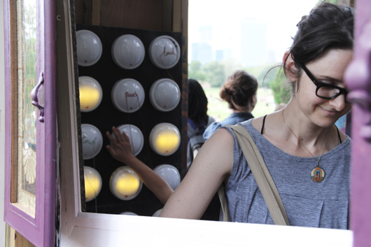 paperJAM - Touch (Off the Grid) - installation view at FIGMENT NYC 2012 