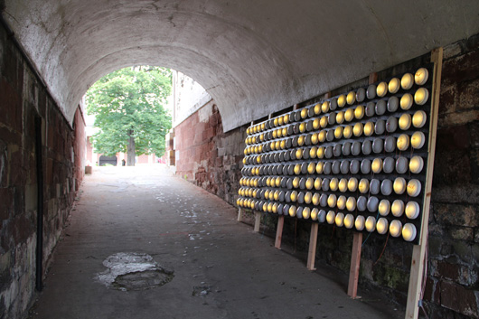 paperJAM - Touch (Off the Grid) - installation view at FIGMENT NYC 2012 