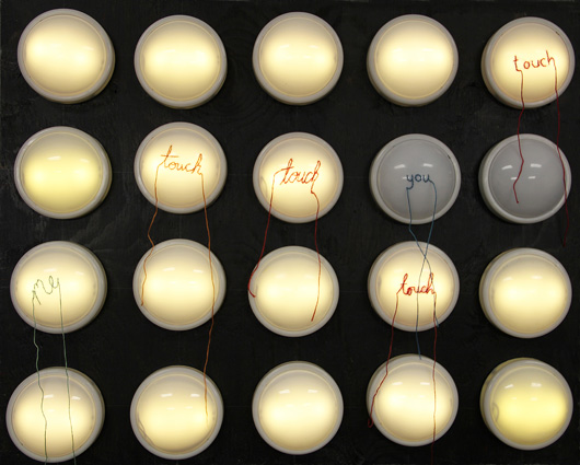 panel of touchlights